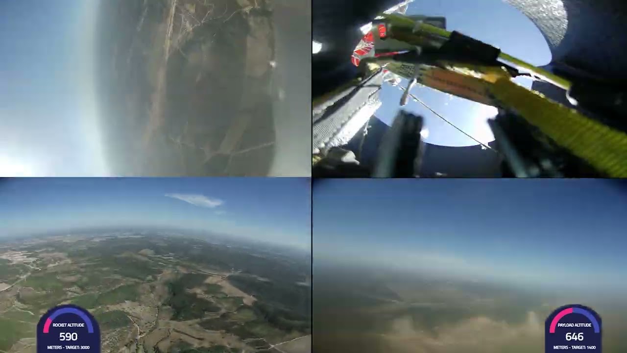 Skyward's Orion at EuRoC 2025 (2nd launch) - 🥉 overall - apogee 2990.6 m - target 18 meters