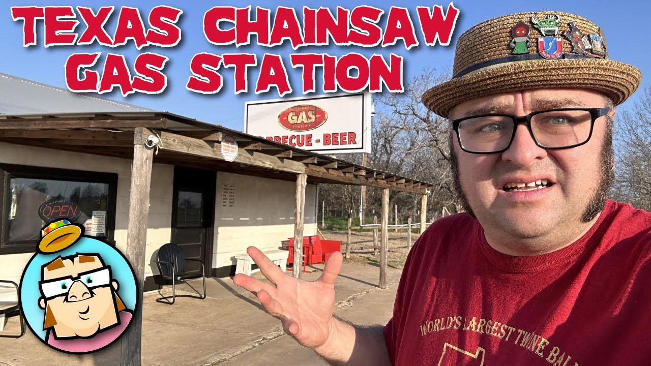 Sleeping at the Texas Chainsaw Massacre Gas Station - Houston Health Museum - Texas BBQ Overload