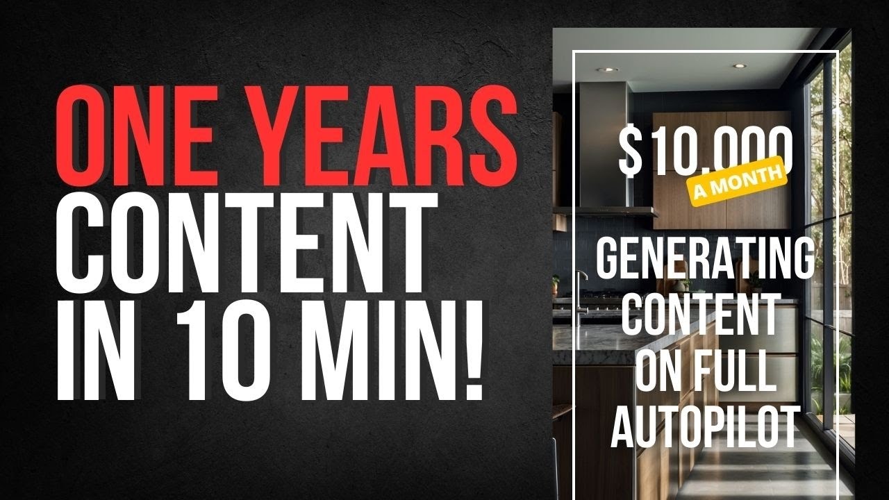 Bulk Create Image with ChatGPT & Canva AUTOMATION - One Years worth of content built in 10 minutes