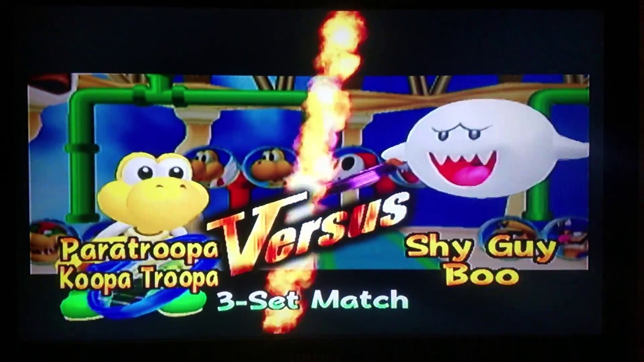 Mario Power Tennis Star Tournament Doubles Planet Cup End Credits & Bloopers