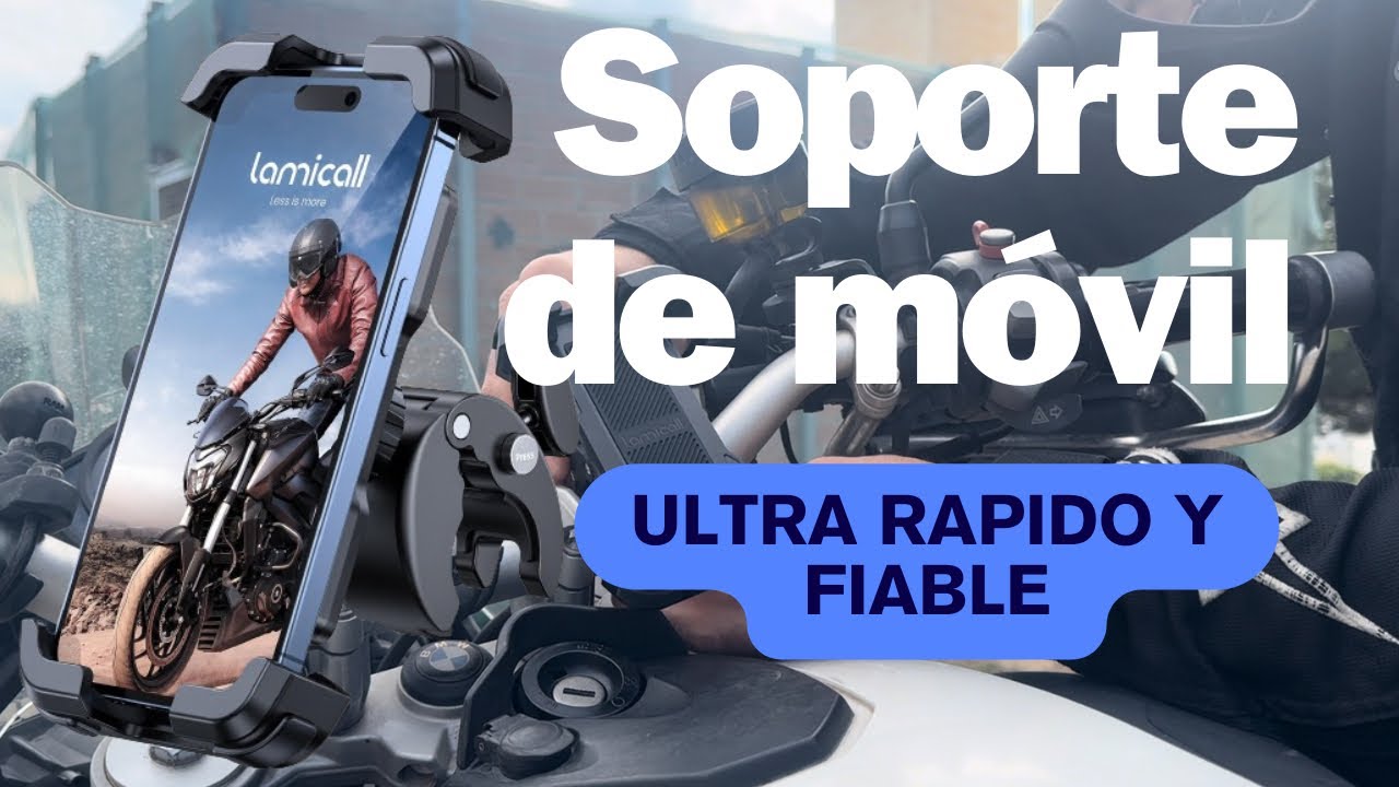 Soporte móvil ultra rápido y fiable. #lamicall