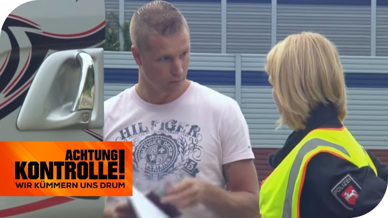 Krasser Verstoß gegen die Ruhezeiten! LKW-Fahrer droht hohe Strafe! | Achtung Kontrolle | kabel eins