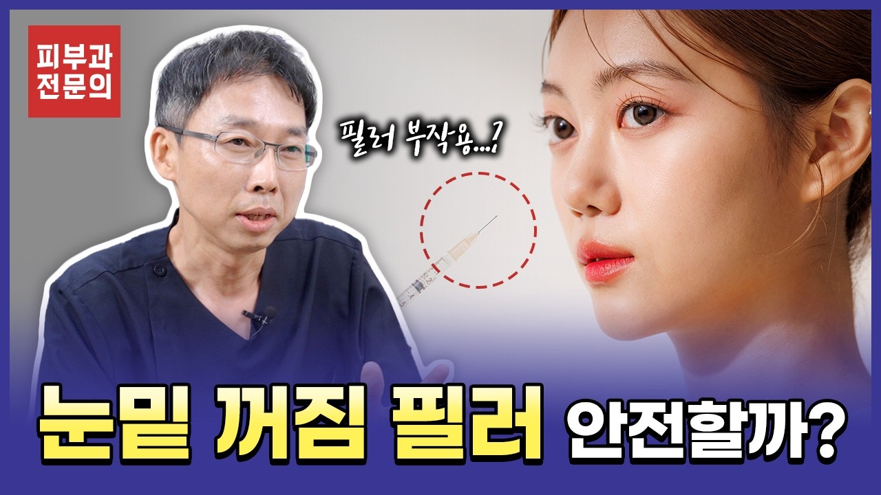 피부과전문의가 알려주는 눈밑 필러 부작용 예방법