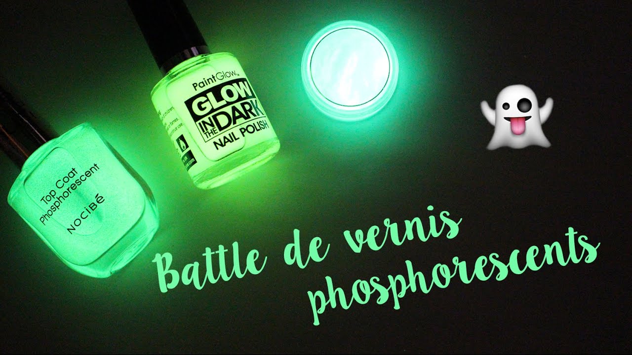 🌙  De la poudre phosphorescente sur les ongles ?