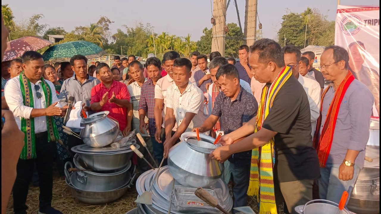 18 Village ni 201 Catering Group no Manui Bakha CEM Purna Chandra Jamatia