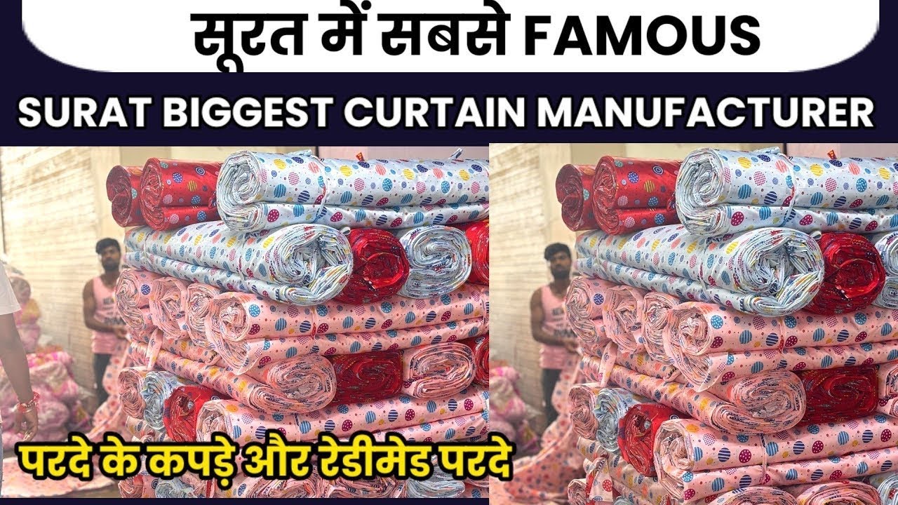 Curtains And Readymade Curtains Real Manufacturers In Surat #curtains #fabrics