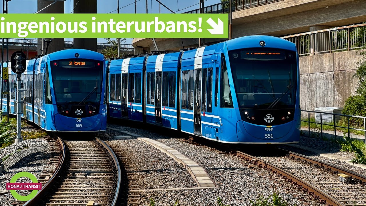 Stockholm's Fascinating Amazing Interurbans