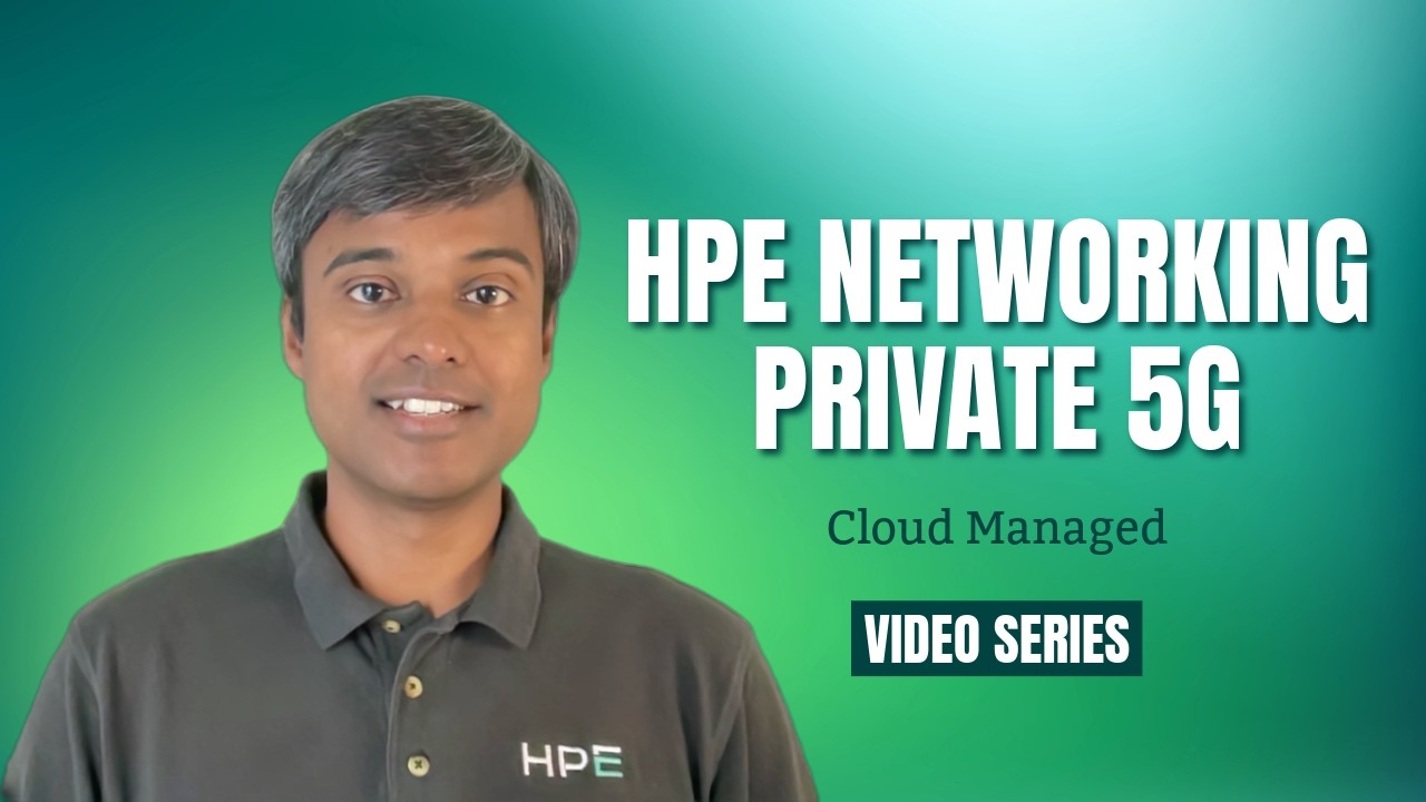 HPE Networking Private 5G Cloud Managed - Обзор