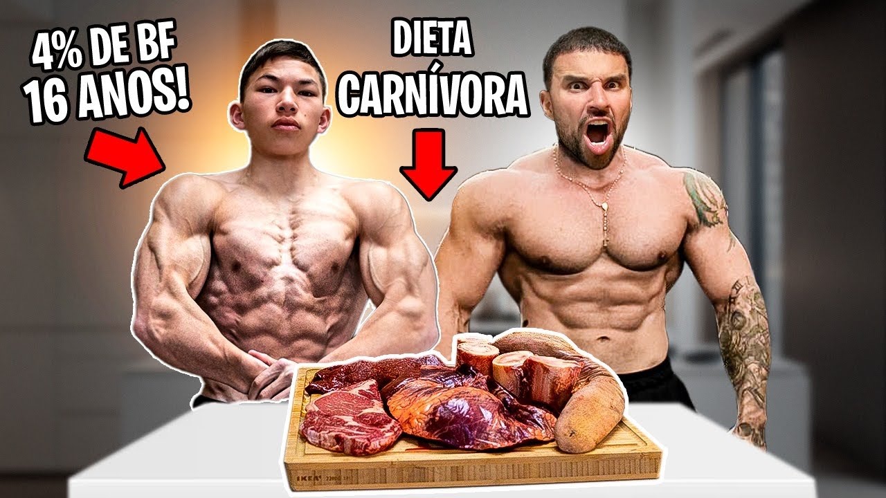 Sobrevivi a Dieta do Garoto MAIS SECO Do Mundo! (4% de Gordura Corporal)