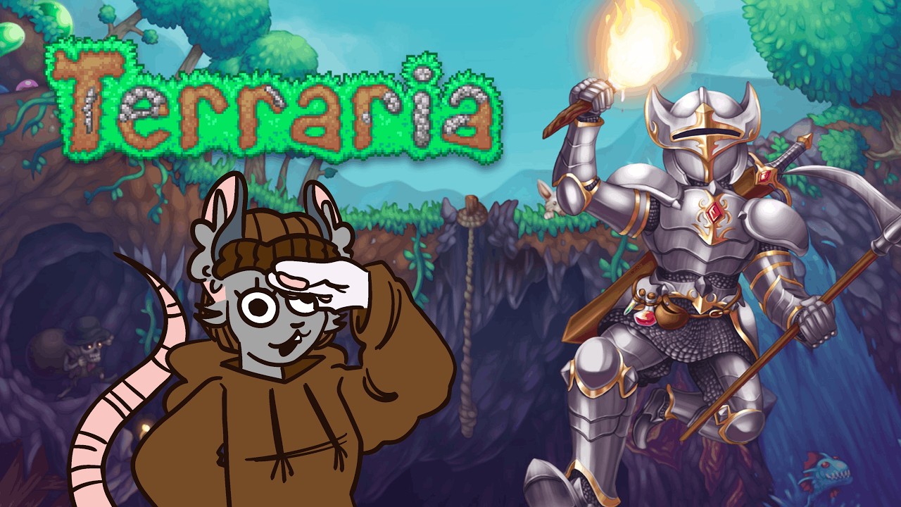 My first time In Terraria! (Terraria ep: 1)
