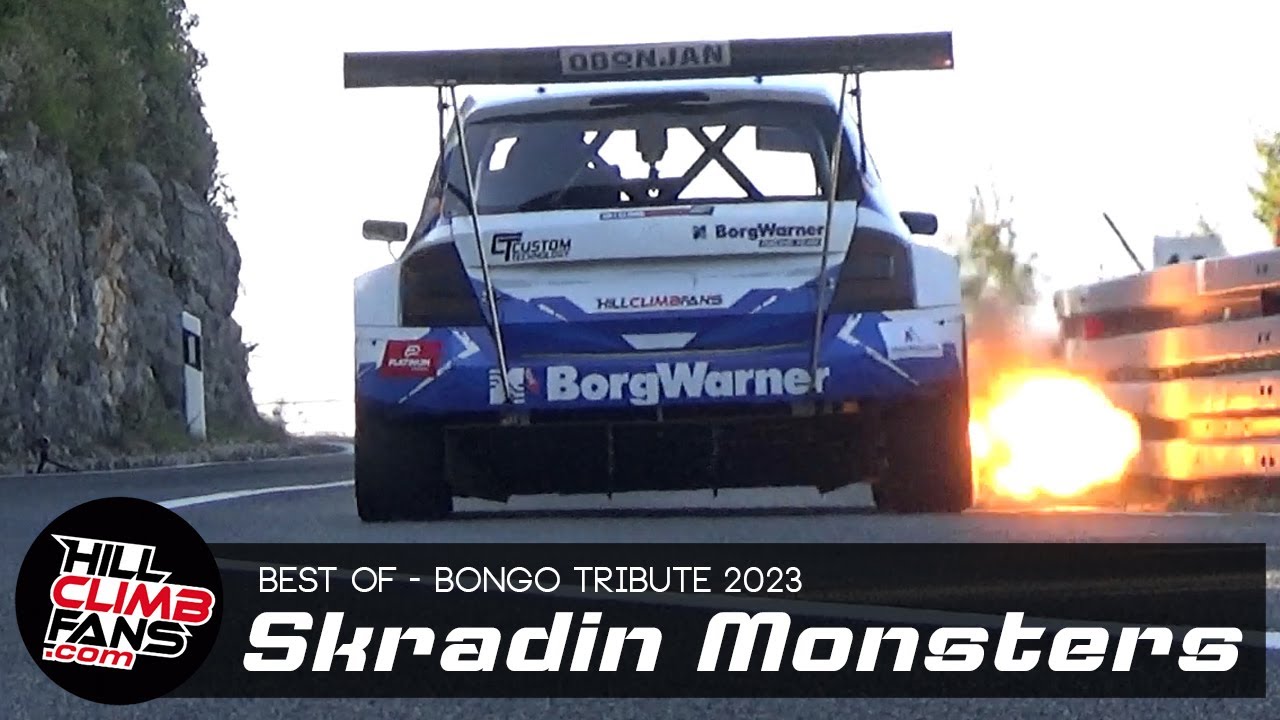 BEST of Skradin HillClimb Monsters 2023 | BONGO Tribute hill climb ☆
