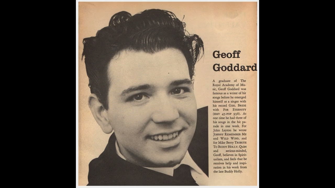 Geoff Goddard Interview plus Girl Bride demo