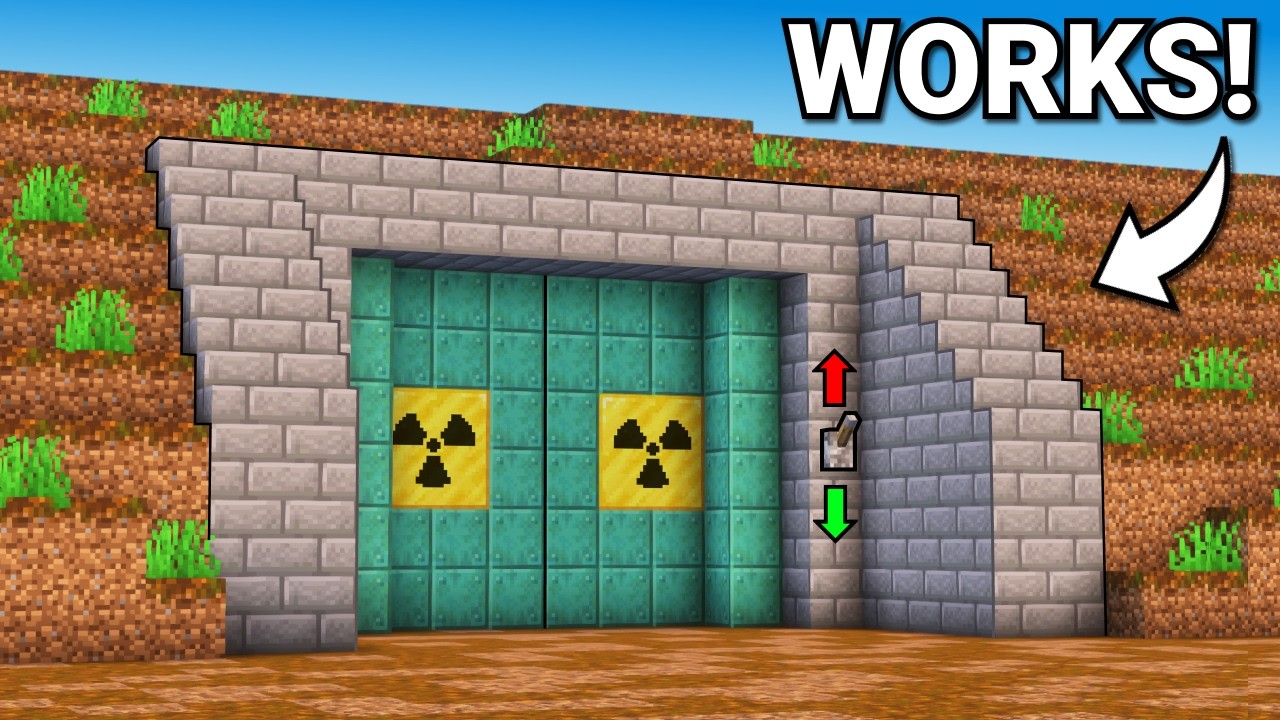 Minecraft: ULTIMATE Doomsday Survival Bunker | Tutorial