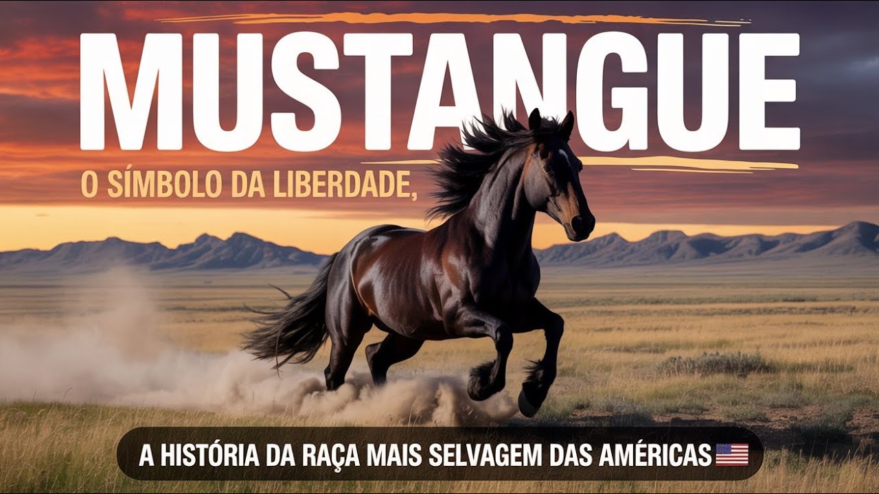 Cavalo Mustangue: A História Completa do Símbolo da Liberdade Americana