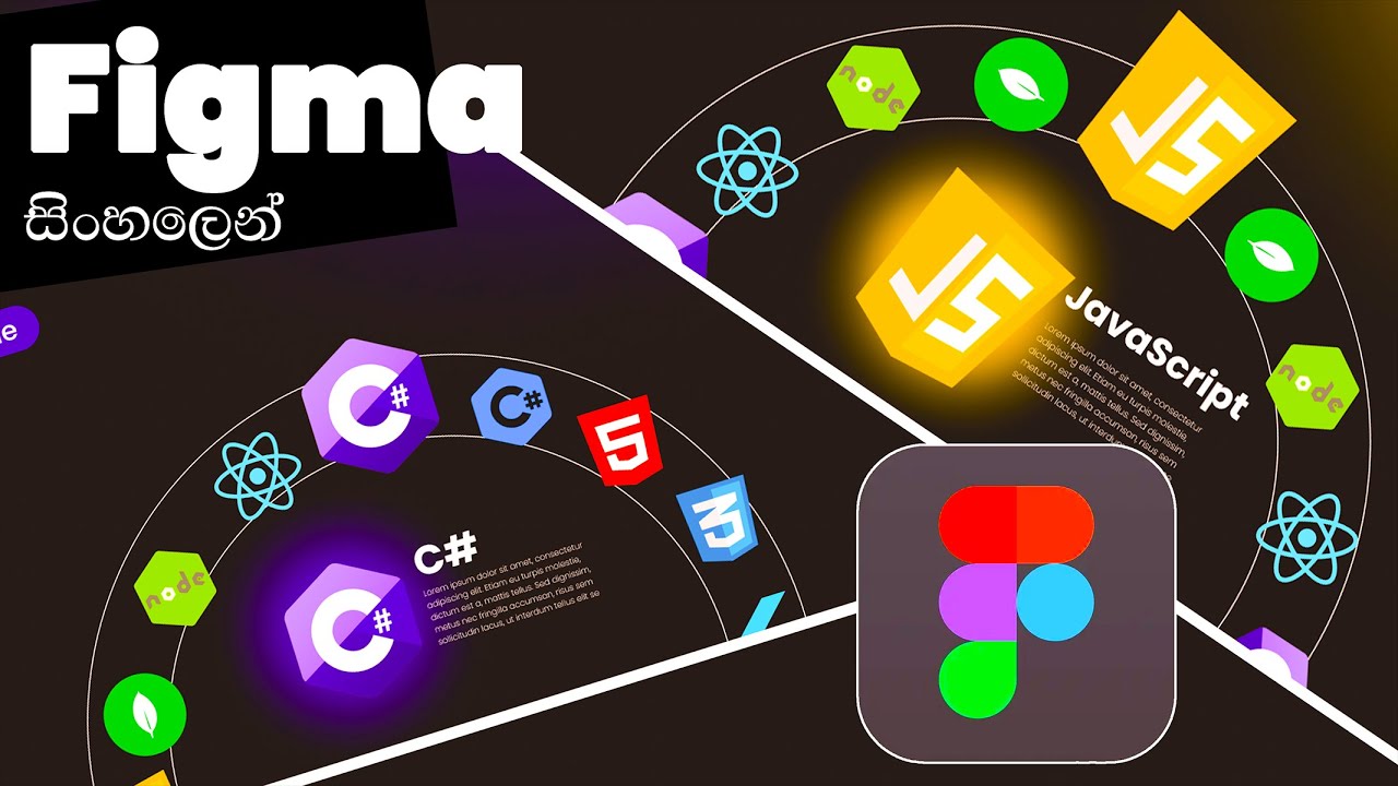 Figma  UI/UX design Prototype tutorial: How to create an animating website using Figma (Sinhala) 🧑‍💻