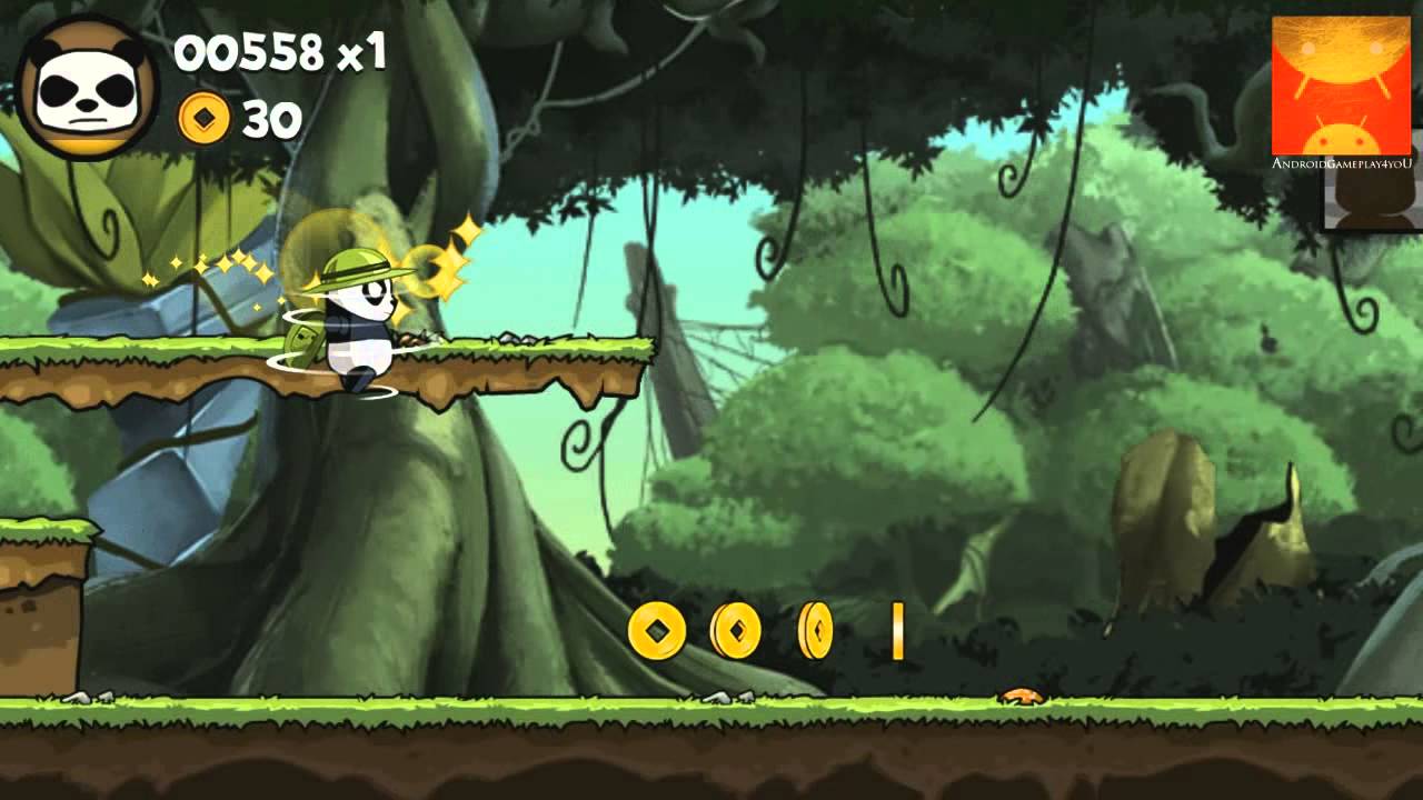 Panda Run Android GamePlay Trailer (HD) [Game For Kids]