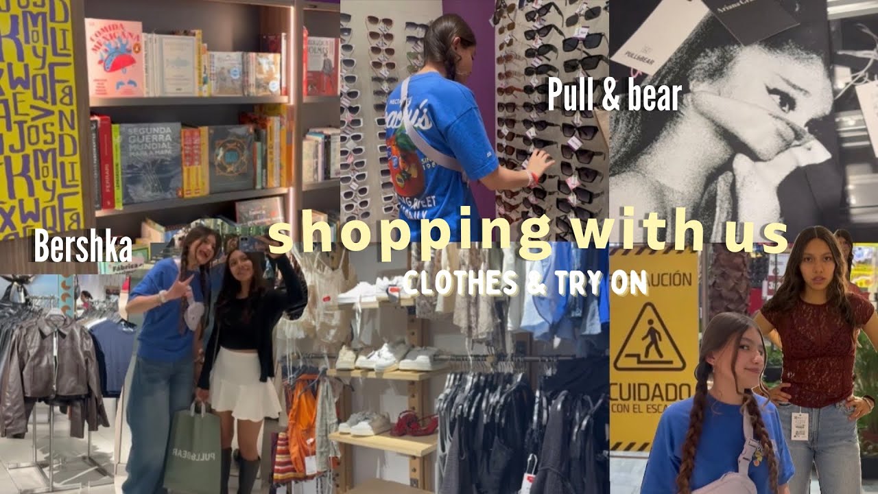 Shopping with Us 🛍️ MAKE UP 💋 | CLOTHES + TRY ON