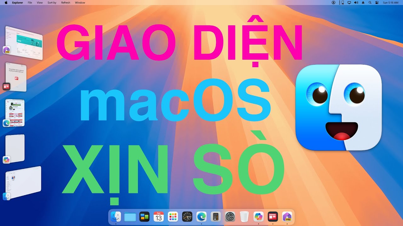 Giao Diện macOS Xịn S&ograve; Cho Windows 11 | How to make Windows 11 like macOS