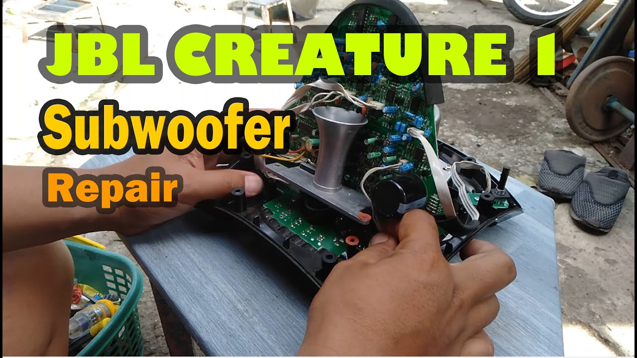 Jbl Creature 1 Subwoofer Repair/Replace Integrated Circuit.