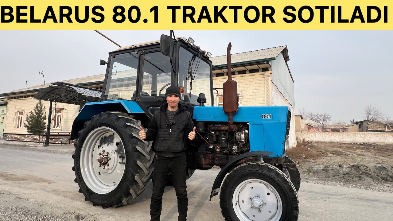BELARUS 80.1 TRAKTOR SOTILADI ARZON NARXLARDA ISHGA TAYOR XOLATI YAXSHI ISHLAB TURIBDI YIL.2026