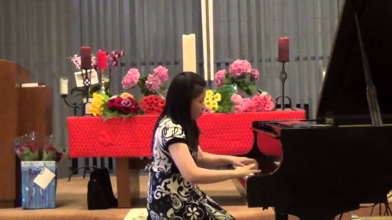 Julie Ye Piano Recital 6-6-2015 The Lark by Balakirev