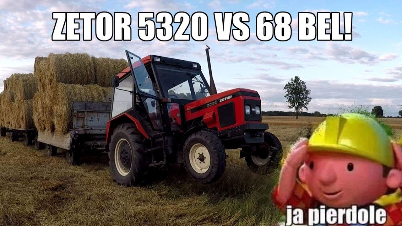 ☆Zetor na Dwóch Kołach!!!Prasowanie & Zbieranie Słomy Na Lubelszczyźnie☆New Holland T6 165/Zetor/MF☆