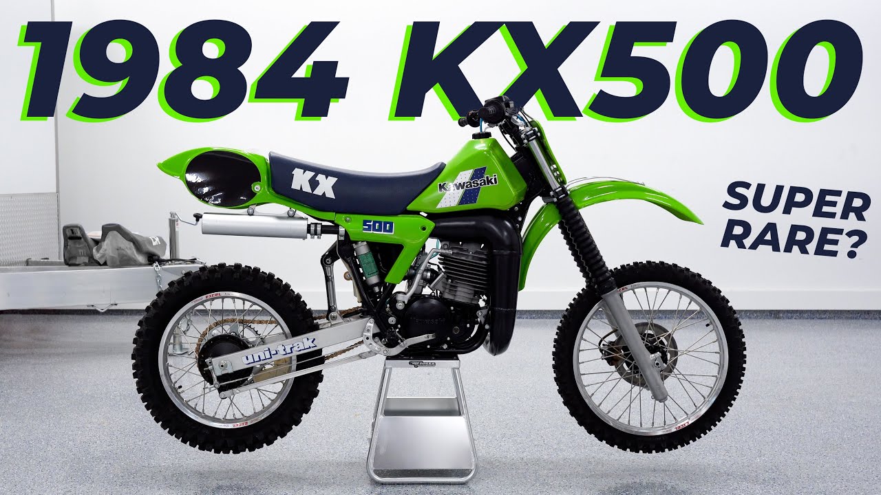 Реставрация мотоцикла Kawasaki KX 500 1984 года выпуска - винтажный и редкий!