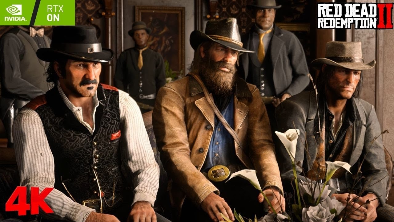 RED DEAD REDEMPTION 2 Chapter 4 SAINT DENIS - ALL MISSIONS 4K PC Gameplay