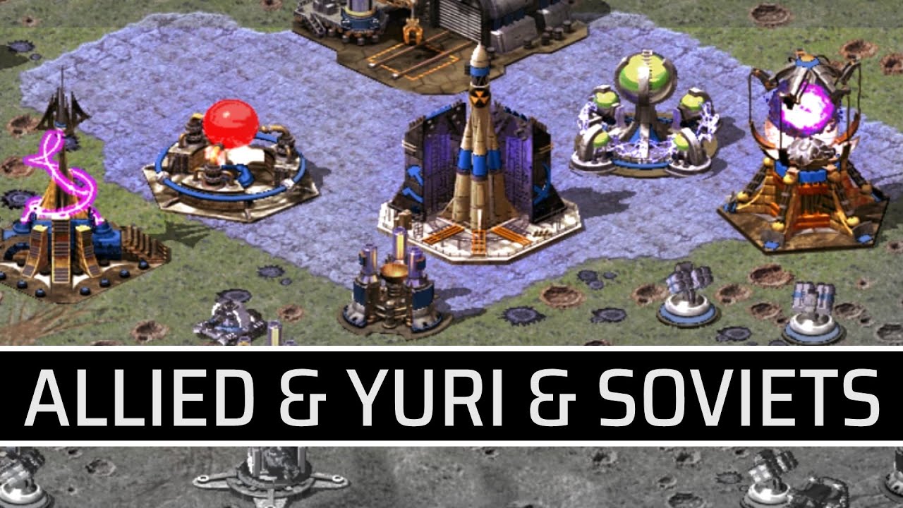 Red Alert 2 | Playing With All Factions | (7 vs 1 + Superweapons)