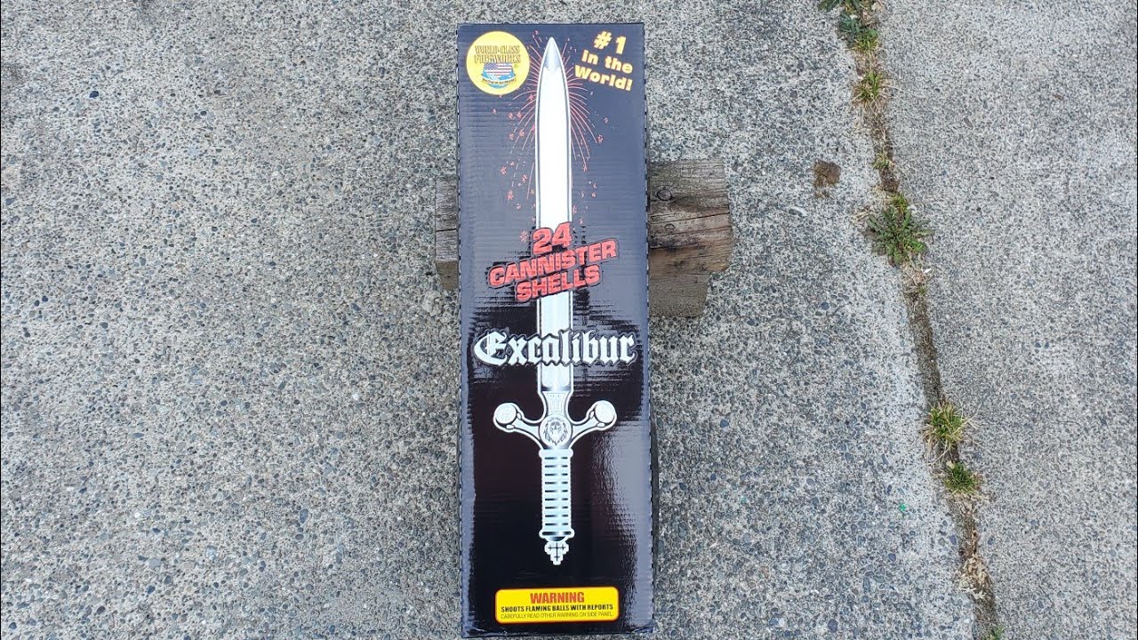 Excalibur Artillery Shells by World Class Fireworks 2020 and 2021