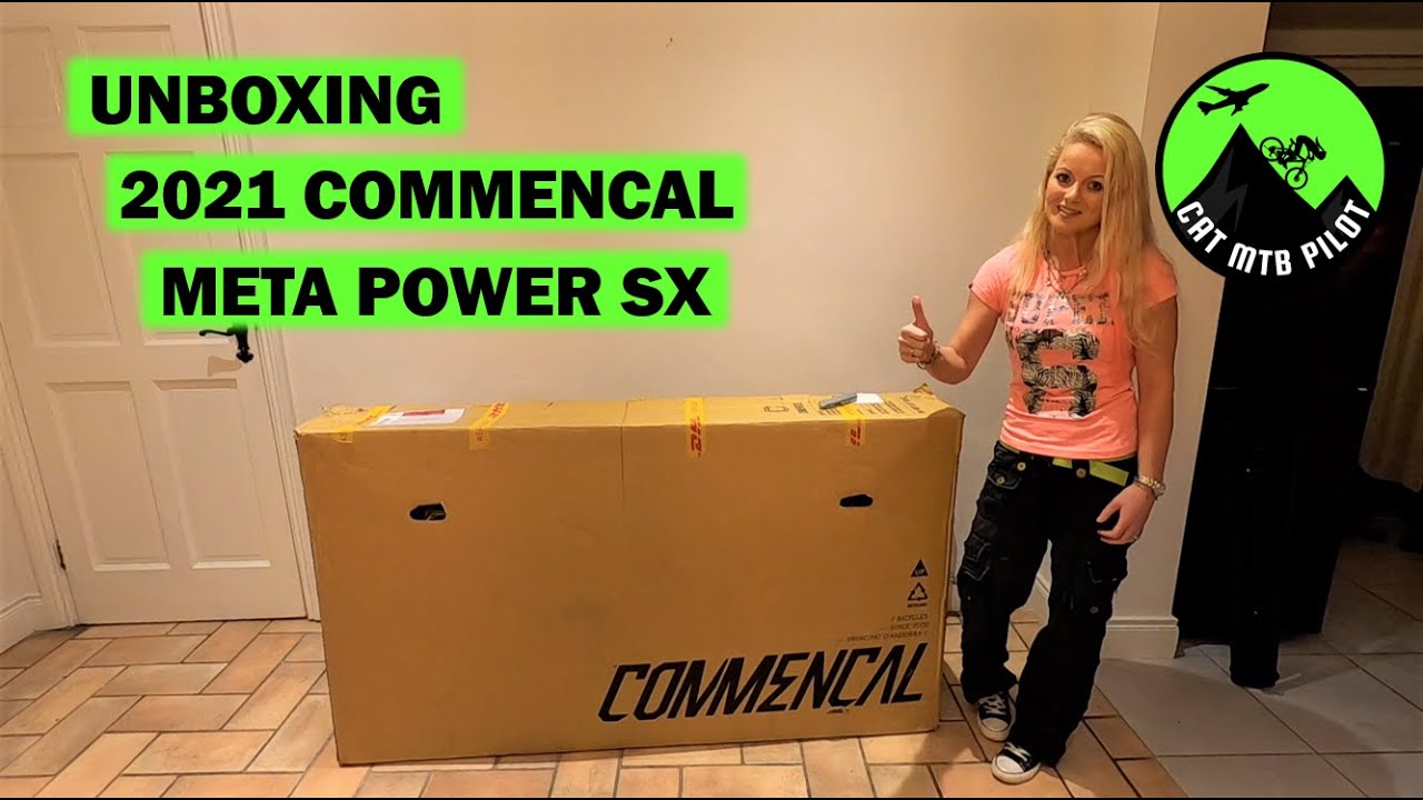 Unboxing Commencal Meta Power SX Race 2021 E Bike
