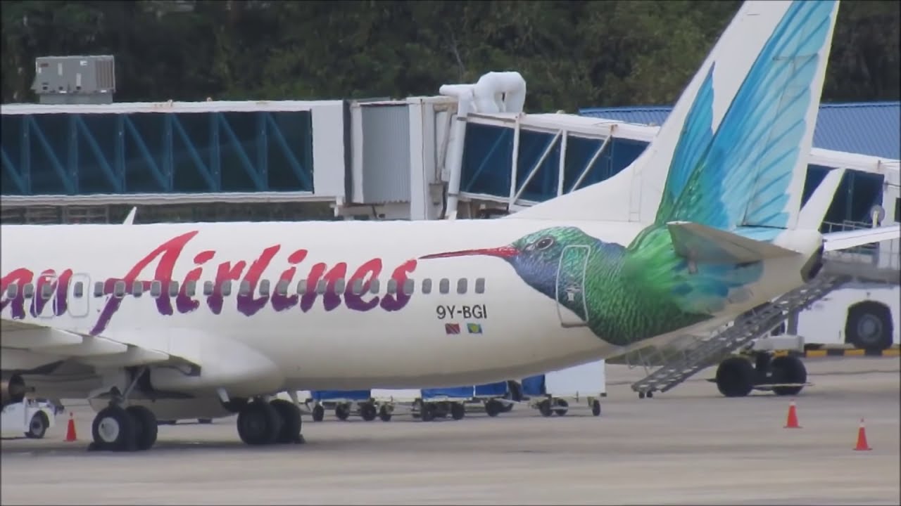 Caribbean Airlines Flight 553 @ Argyle International