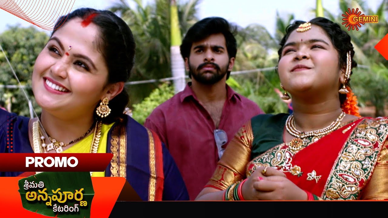 Srimati Annapurna Catering - Promo | 14 Jan 2026 | Telugu Serial | Gemini TV