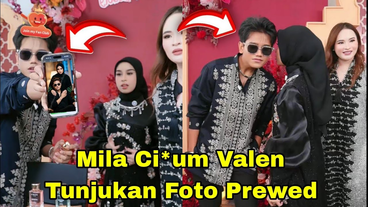 Вален Мила не только хвастается своими свиданиями, но и публикует предсвадебные фотографии.