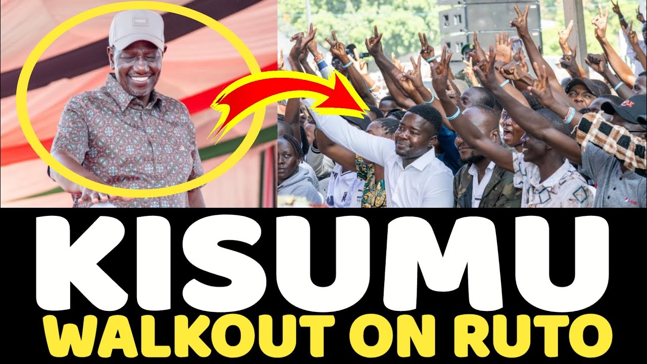 End of RUTO- OBURU Speech Left People Furious in KISUMU - CROWD Walked Out On RUTO!