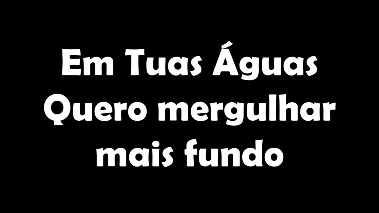 Julia Vitoria feat. Gabriela Rocha - Tuas &Aacute;guas (COM LETRA)