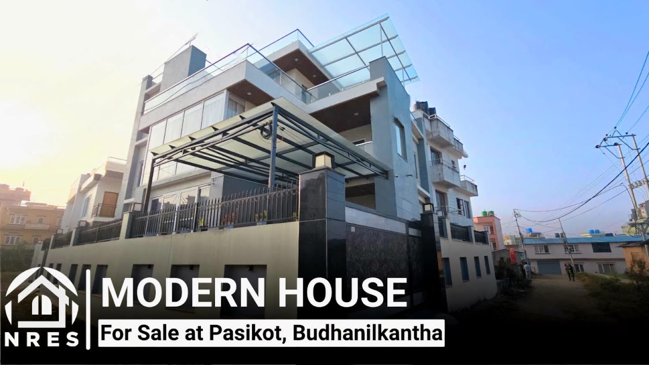 Modern 4 Bedroon House For Sale in Pasikot | Kathmandu | HOUSE TOUR #nres #realestate #houseforsale