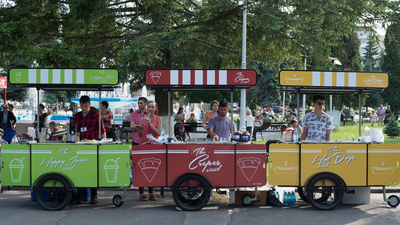 Ready to Use Food Carts & Food Bikes - the Ultimate Street Food Solution