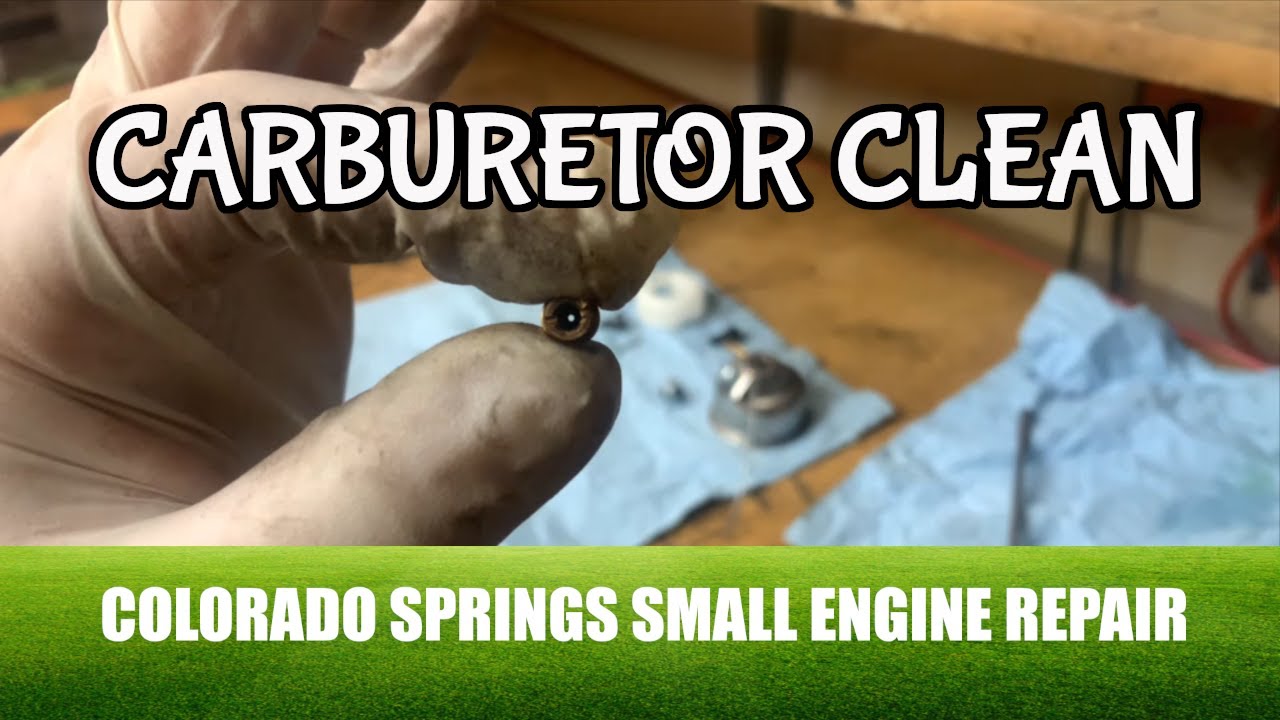How To Clean A Snowblower Carburetor Small Engine Repair