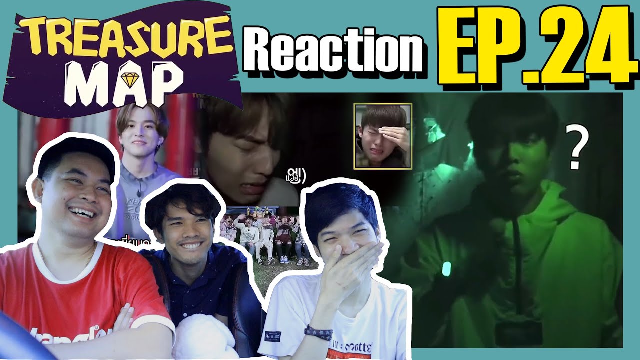 [TREASURE MAP] EP.24 | Reaction | ล่าท้าผีสุดโหด กับ ฮารูโตะร้องไห้ | ติ่งหลังรถ