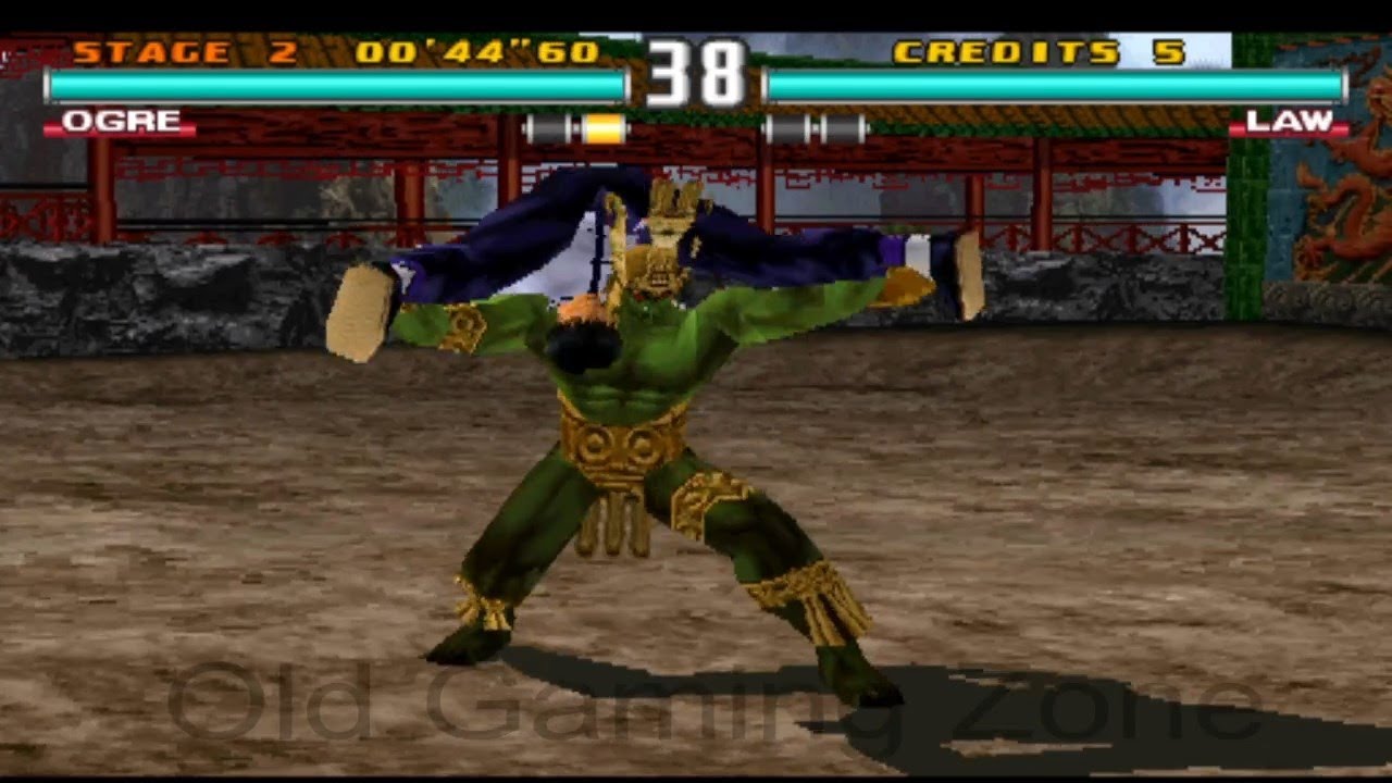 Ogre with King Moves Gameplay - Tekken 3
