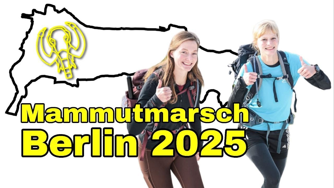 Mammutmarsch Berlin 2025 | 42km durch die Hauptstadt | Extremwandern Deutschland| #Sylvias_WildeWelt