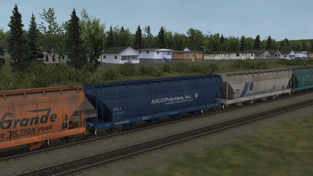Open Rails - TrainSimulations ACF hoppers