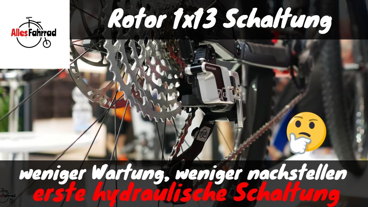 Hydraulik statt Draht - wartungsarme 13-fach Rotor Kettenschaltung - Eurobike 2019 | Alles Fahrrad