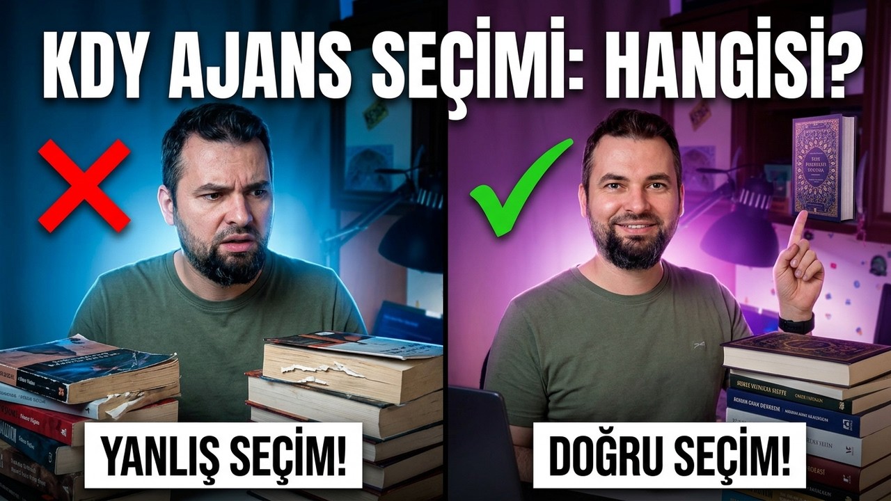 🔥 İlk Kitabımı KDY Üzerinden Çıkartırsam Nasıl Ajans Seçmeliyim? (Yazarlığa İlk Adım)