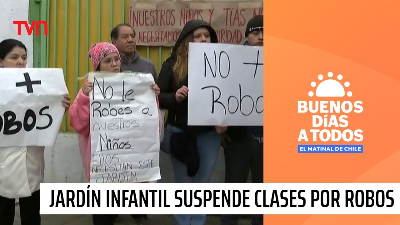 ¡Indignante! Jardín de seguridad suspende sus clases por robos en el recinto | Buenos días a todos