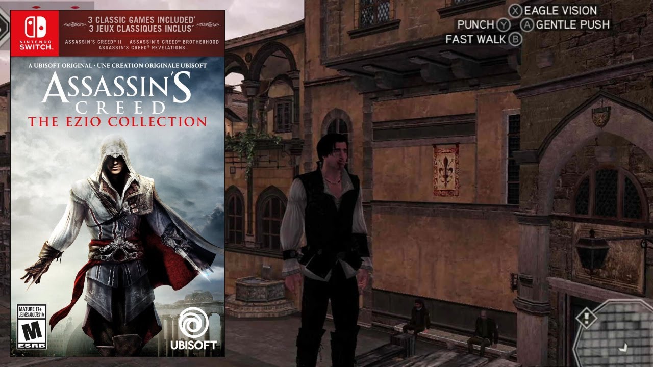 Assassin's Creed : The Ezio Collection Gameplay | Nintendo Switch |