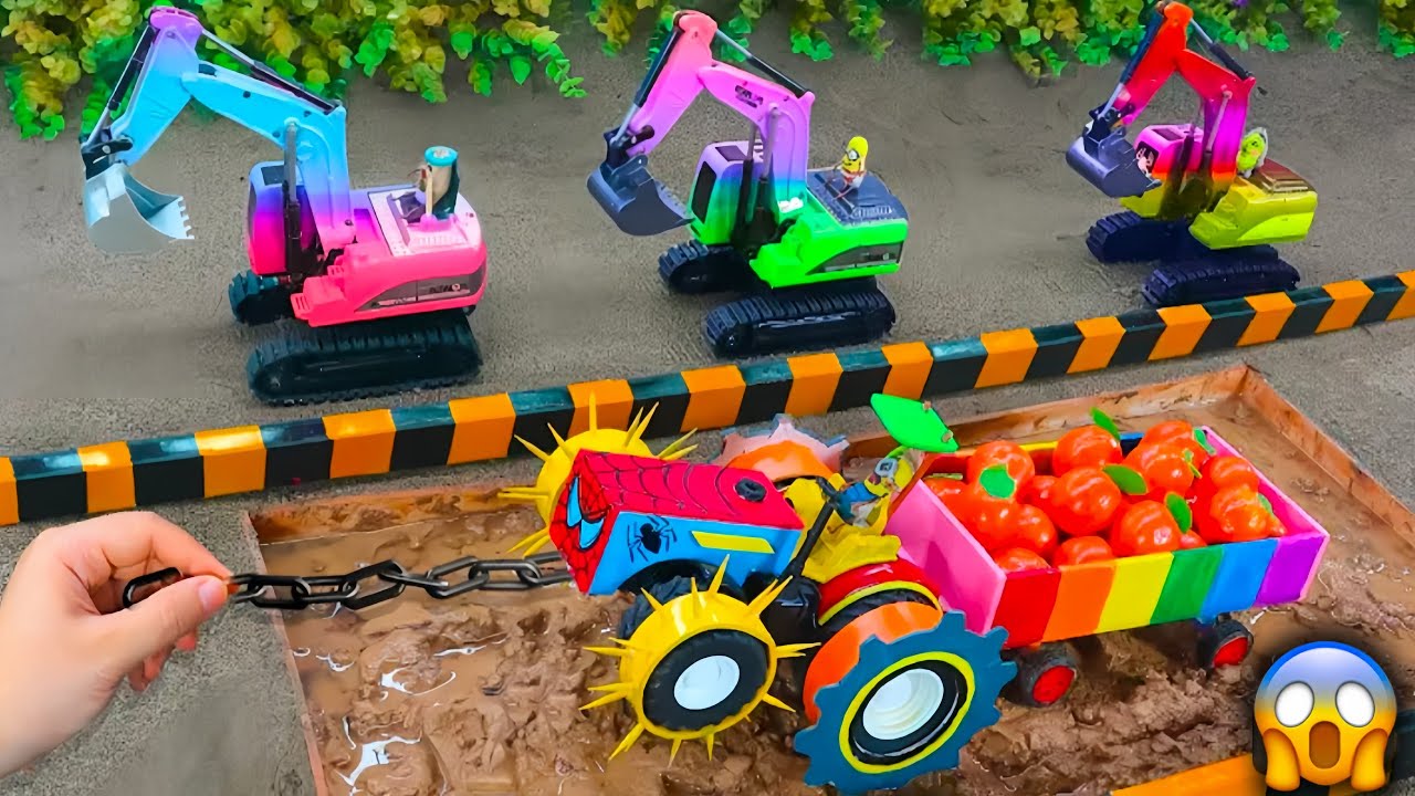 DIY Mini Tractor Building Hand Pump with Bricks | Real Village Water Supply Construction Project