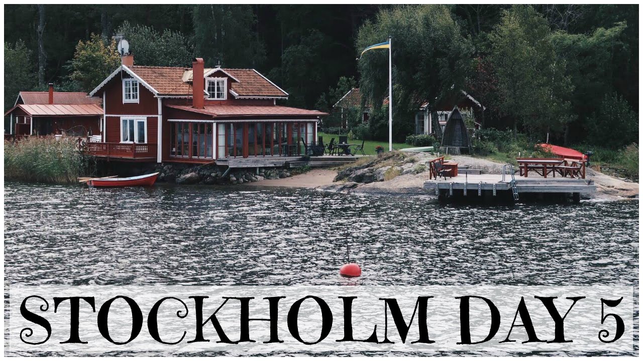 Stockholm Archipelago Boat Tour | Stockholm with Sandra Day 5