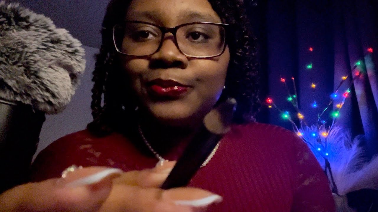 Asmr • applying eyeliner to your lower lash line (personal attention & repetition)